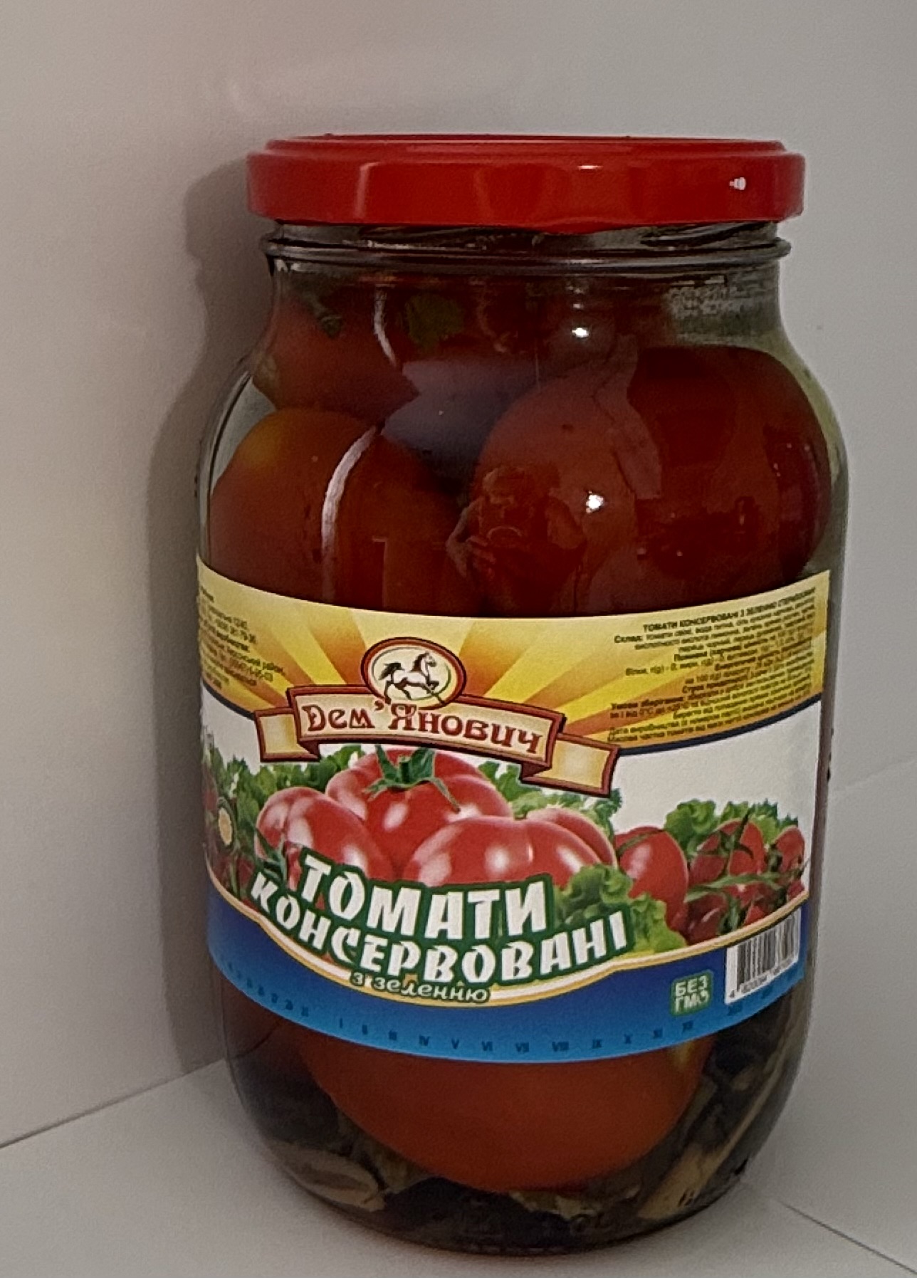 Томати консервовані ДЕМ'ЯНОВИЧ, 1000г